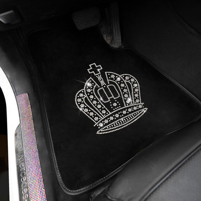 KAYSHION Studded Car Floor Mat Set