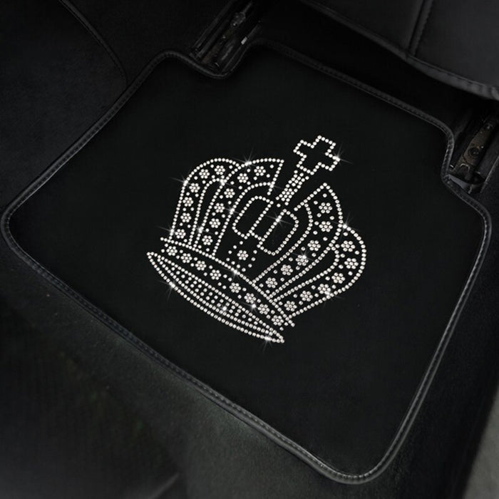 KAYSHION Studded Car Floor Mat Set