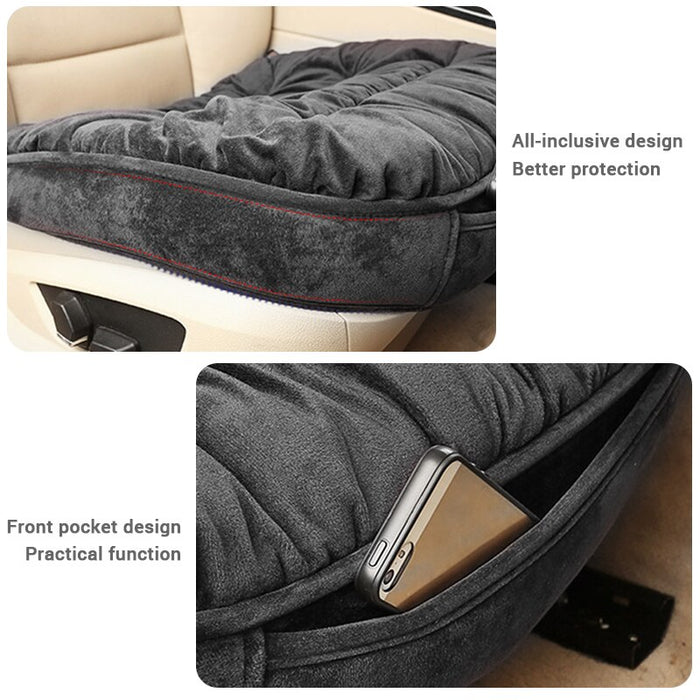 Plush Car Seat Cover