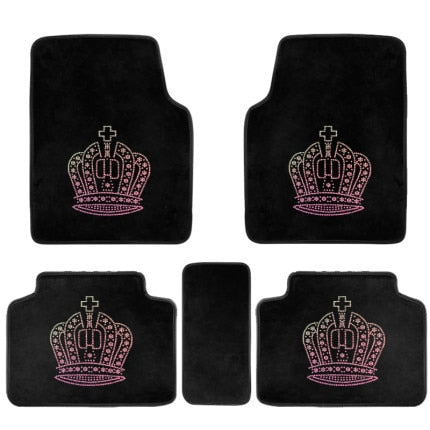 KAYSHION Studded Car Floor Mat Set