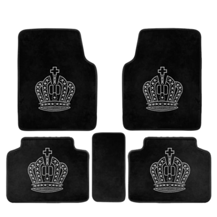 KAYSHION Studded Car Floor Mat Set