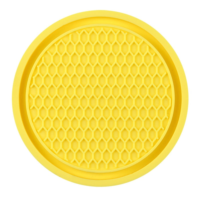 Honeycomb Silicone Car Cup Holder Mat