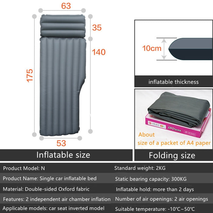 Universal Car Inflatable Air Mattress