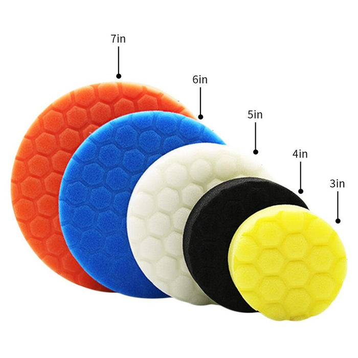 Car Polishing Pad Set