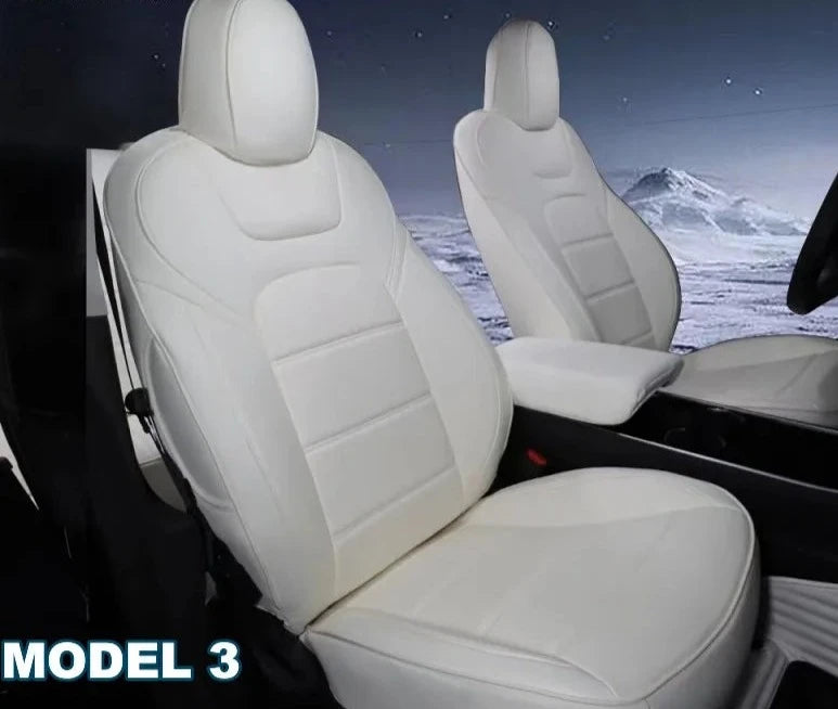 Tesla Model 3 Leather Car Seat Cover