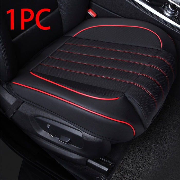 Striped Leather Car Seat Cover