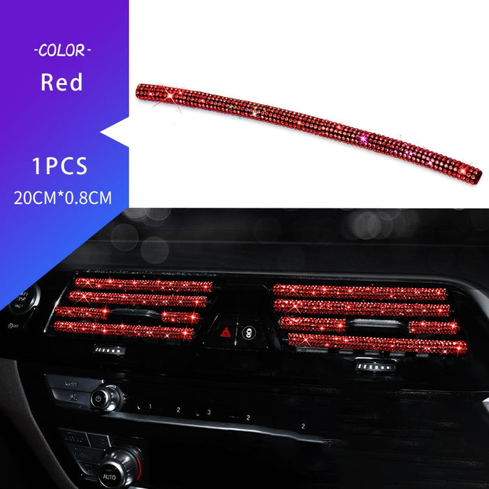 Bling Car Air Outlet Decoration Strip