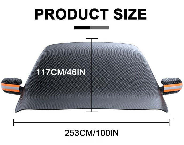 SEAMETAL Magnetic Car Windshield Cover