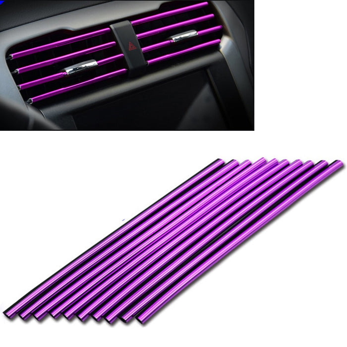 Car Air Outlet Decor Strip Set