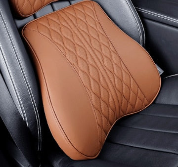 KAYSHION Luxury Leather Car Seat Cushion