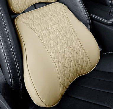 KAYSHION Luxury Leather Car Seat Cushion