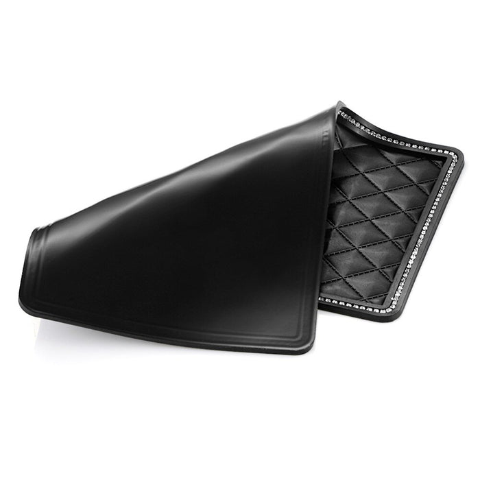 Black PVC Dashboard Mat