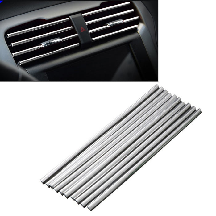 Car Air Outlet Decor Strip Set