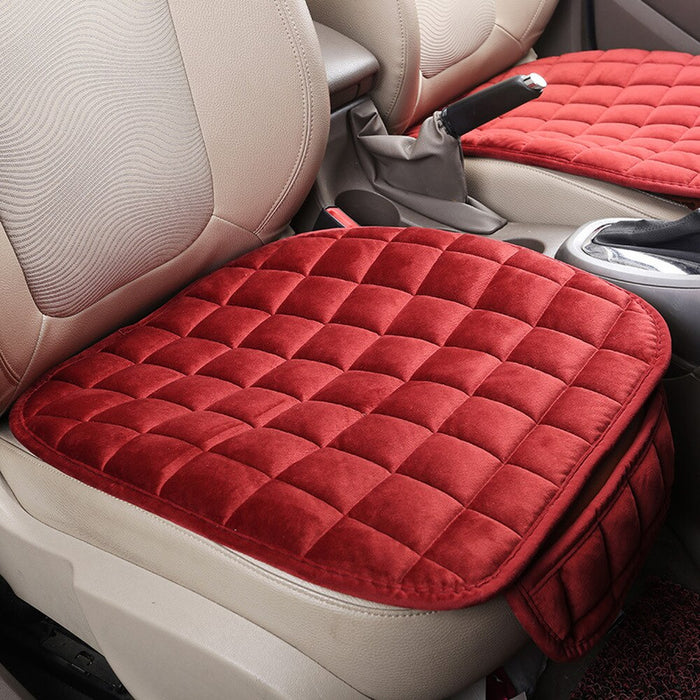 Warm Plush Car Seat Cover