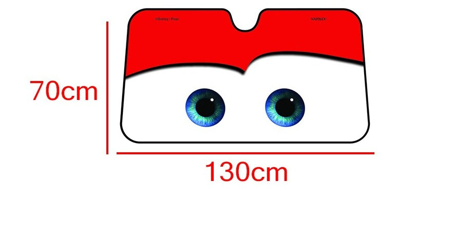 Cars Cartoon Windshield Sun Shade