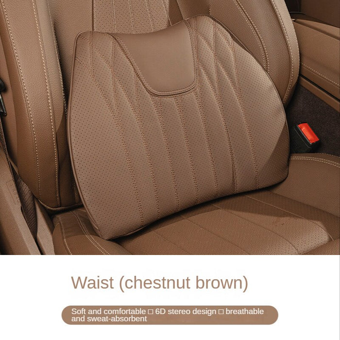 KAYSHION Punched Leather Car Seat Cushion