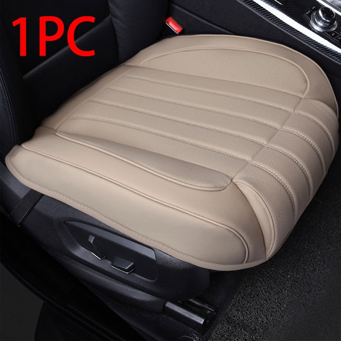 Striped Leather Car Seat Cover