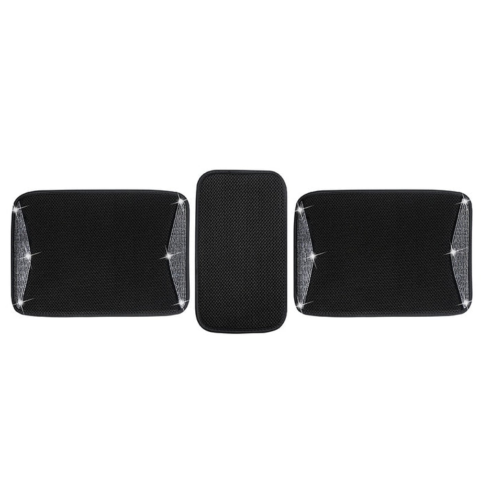 KAYSHION Studded Net Car Floor Mat Set