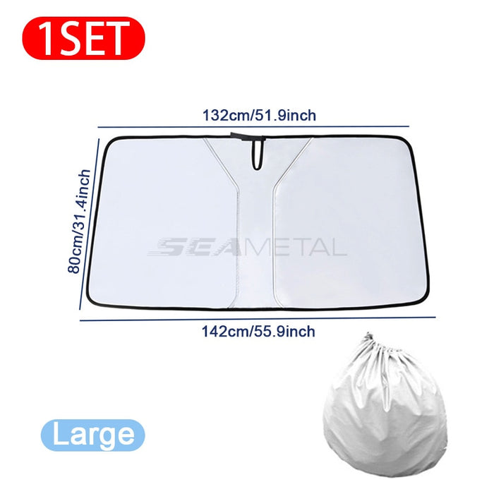 SEAMETAL UV Car Windshield Sun Shade