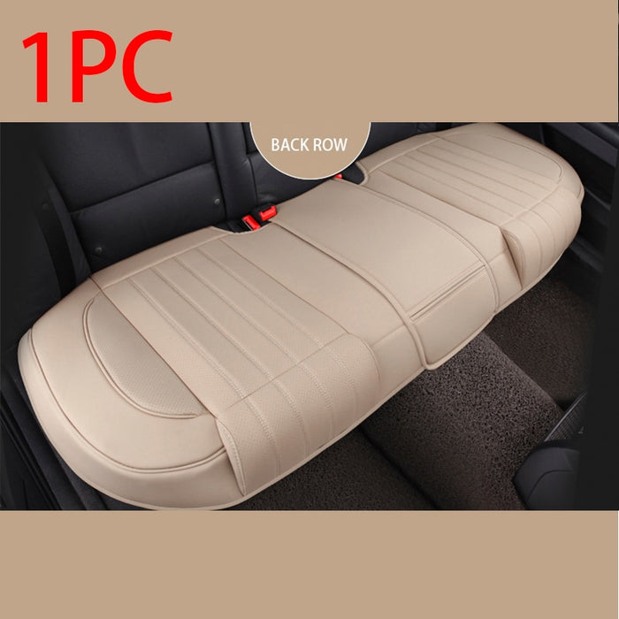 Striped Leather Car Seat Cover