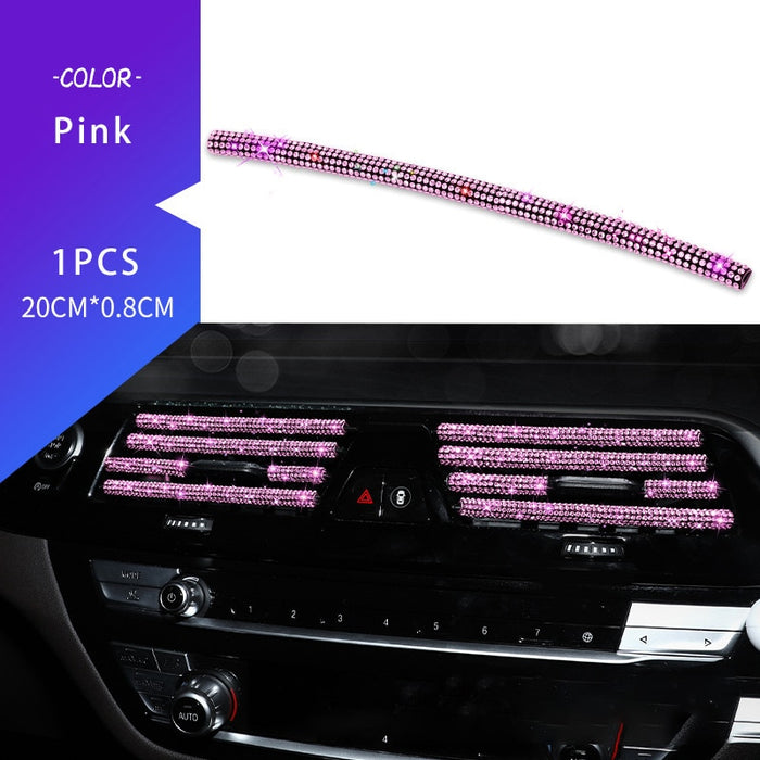 Bling Car Air Outlet Decoration Strip