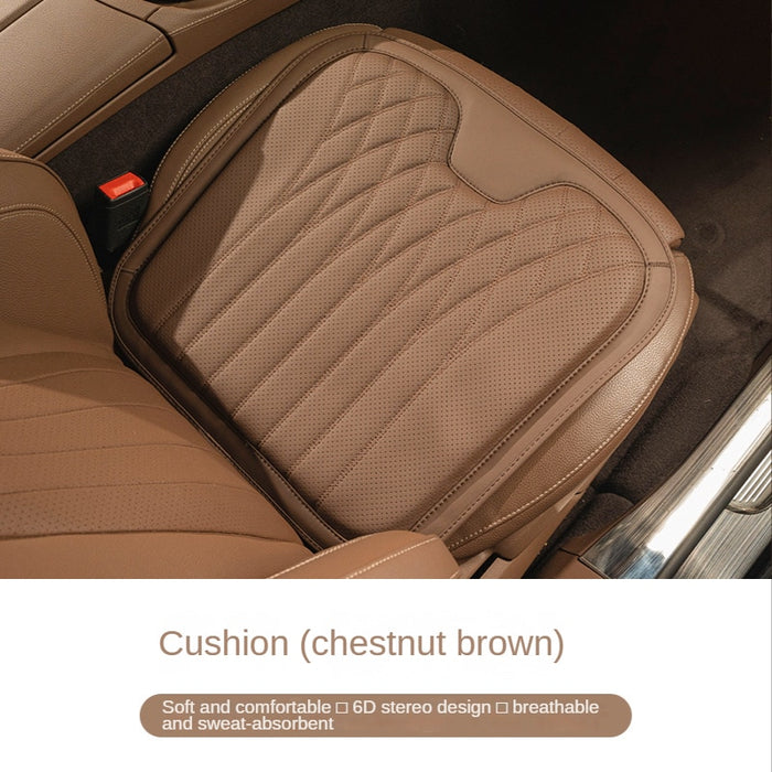 KAYSHION Punched Leather Car Seat Cushion