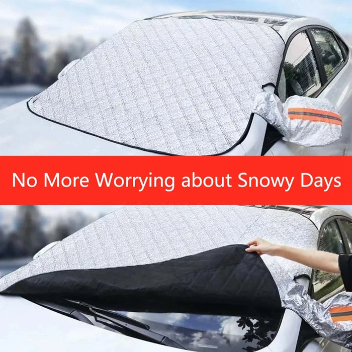 Magnetic Windshield Snow Cover