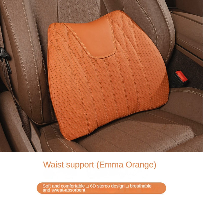 KAYSHION Punched Leather Car Seat Cushion