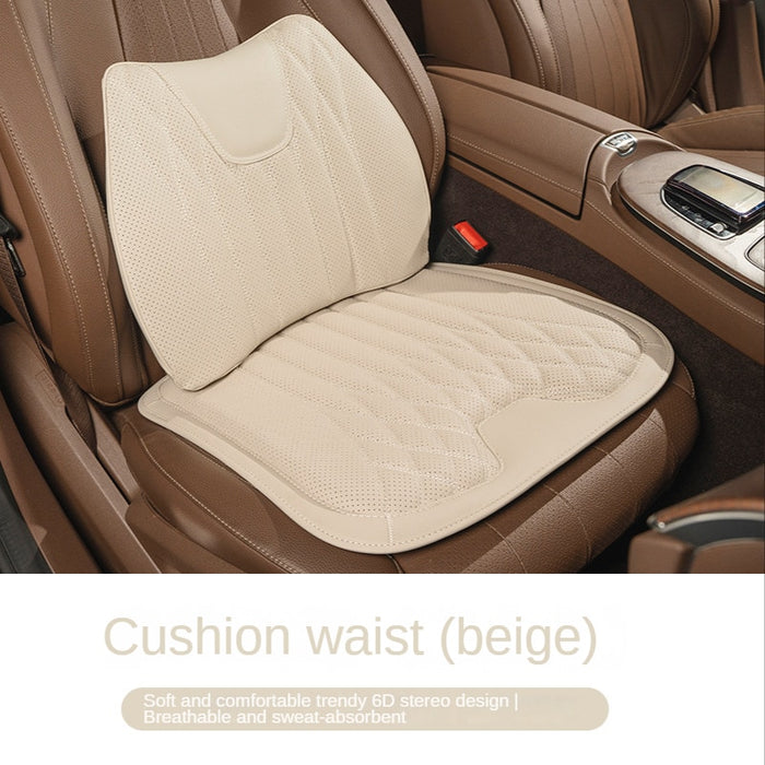 KAYSHION Punched Leather Car Seat Cushion