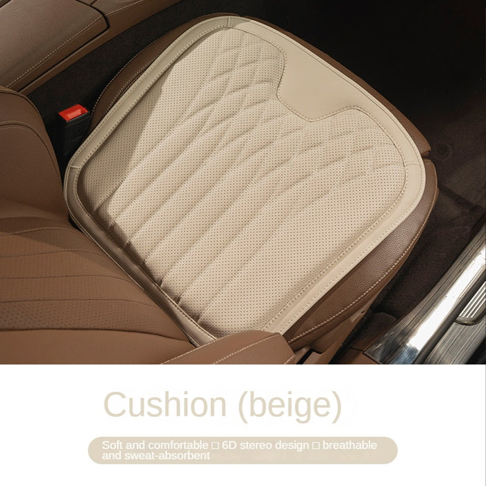 KAYSHION Punched Leather Car Seat Cushion