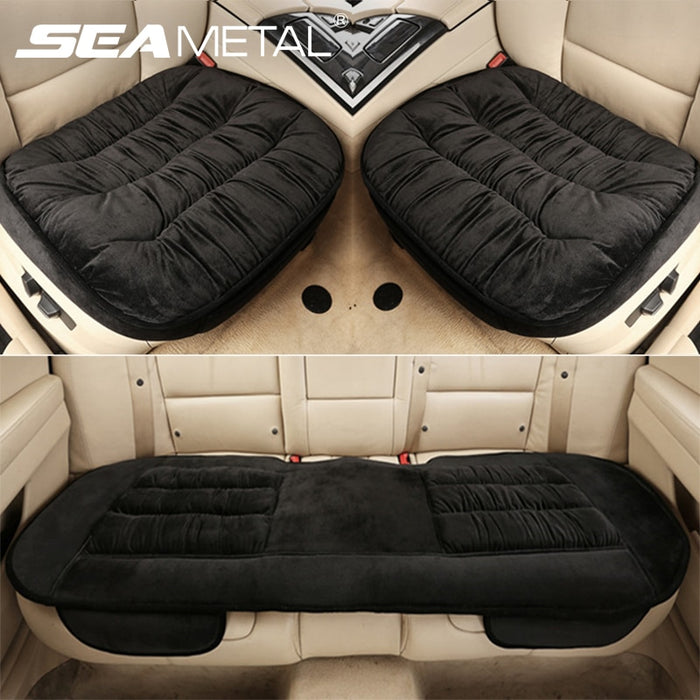 Plush Car Seat Cover