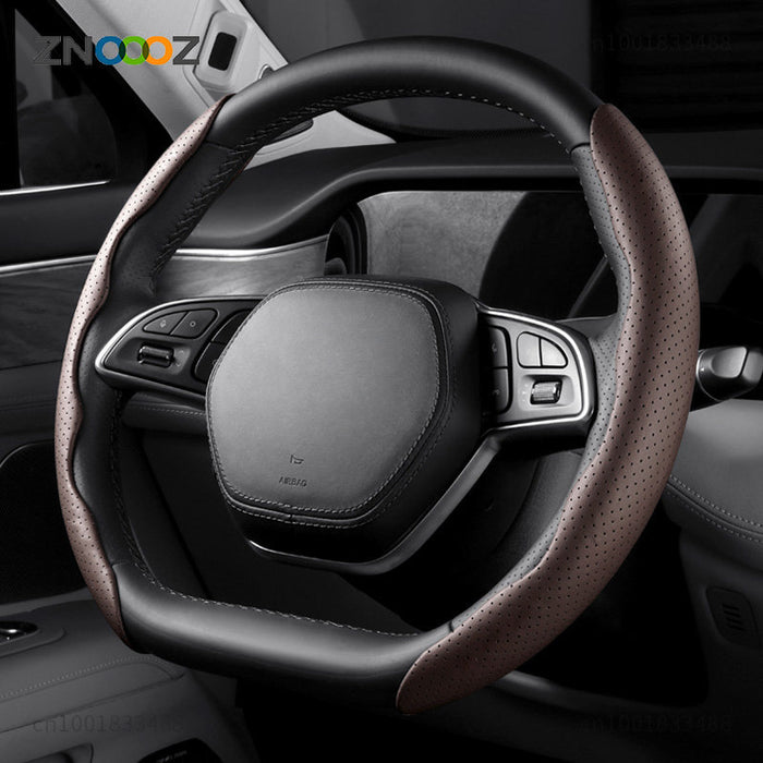 Carbon Fiber Steering Wheel Cover Set