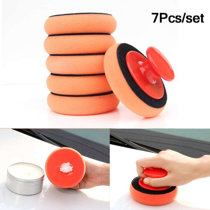 Car Wax Polish Sponge Set