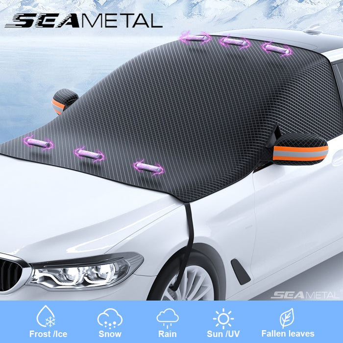 SEAMETAL Magnetic Car Windshield Cover