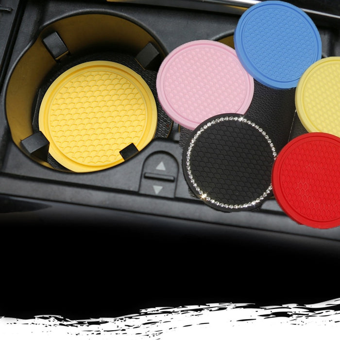 Honeycomb Silicone Car Cup Holder Mat