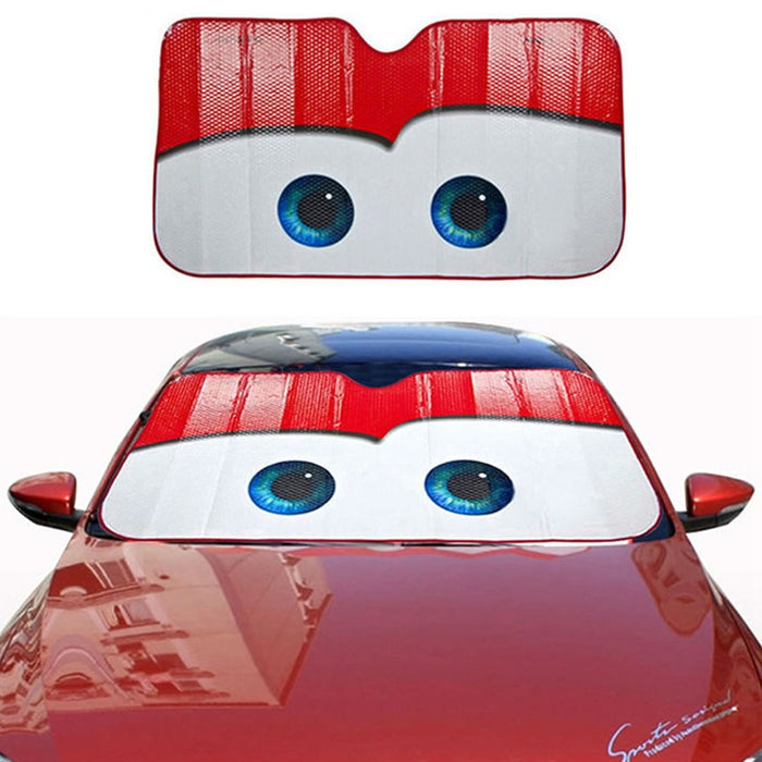 Cars Cartoon Windshield Sun Shade